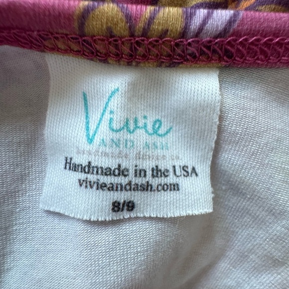 Vivie & Ash Purple Fall Jumpsuit Romper size 8/9 Boutique USA made - Picture 2 of 2